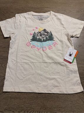 Spyder girls tshirt small or XL